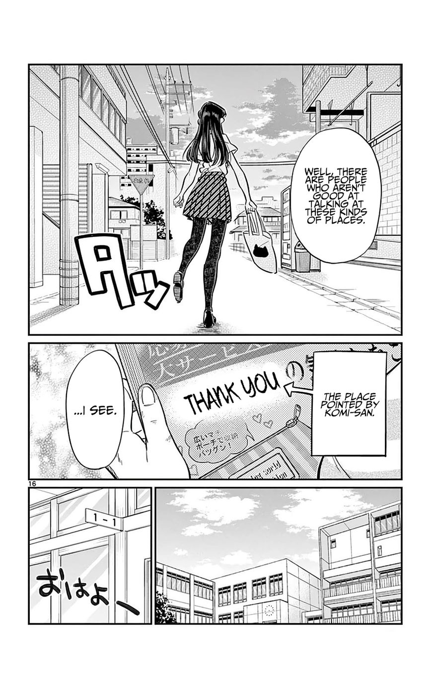 Komi-san wa Komyushou Desu Chapter 34 page 16 - Chapter 34