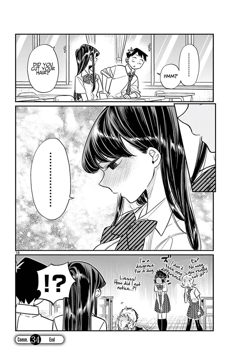 Komi-san wa Komyushou Desu Chapter 34 page 18 - Chapter 34