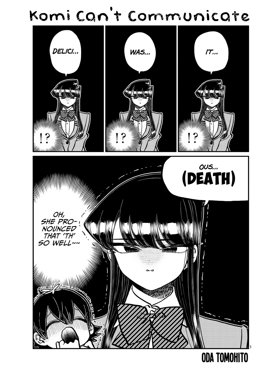 Komi-san wa Komyushou Desu Chapter 340 page 1 - Chapter 340: Greetings 3