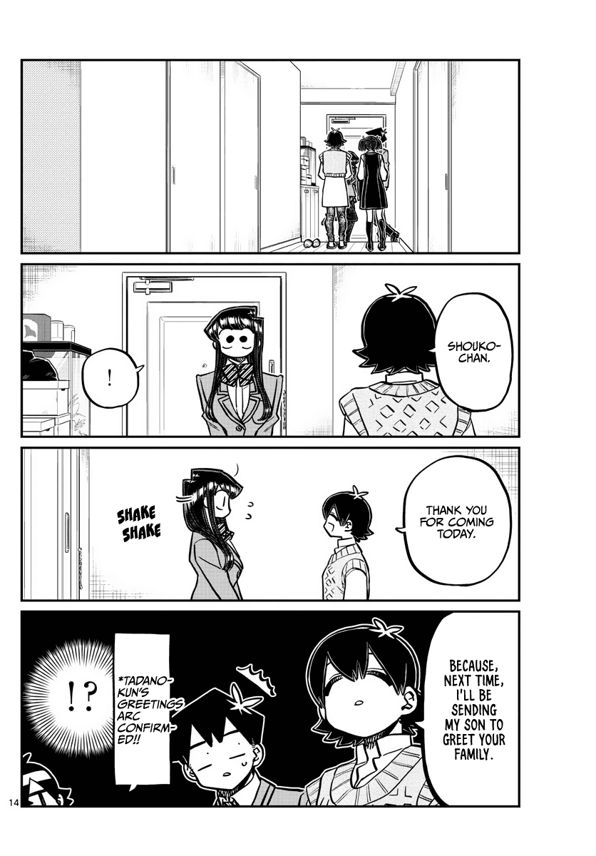 Komi-san wa Komyushou Desu Chapter 340 page 14 - Chapter 340: Greetings 3