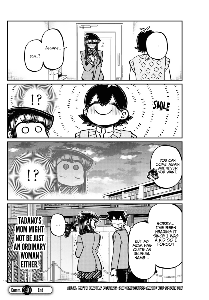 Komi-san wa Komyushou Desu Chapter 340 page 18 - Chapter 340: Greetings 3