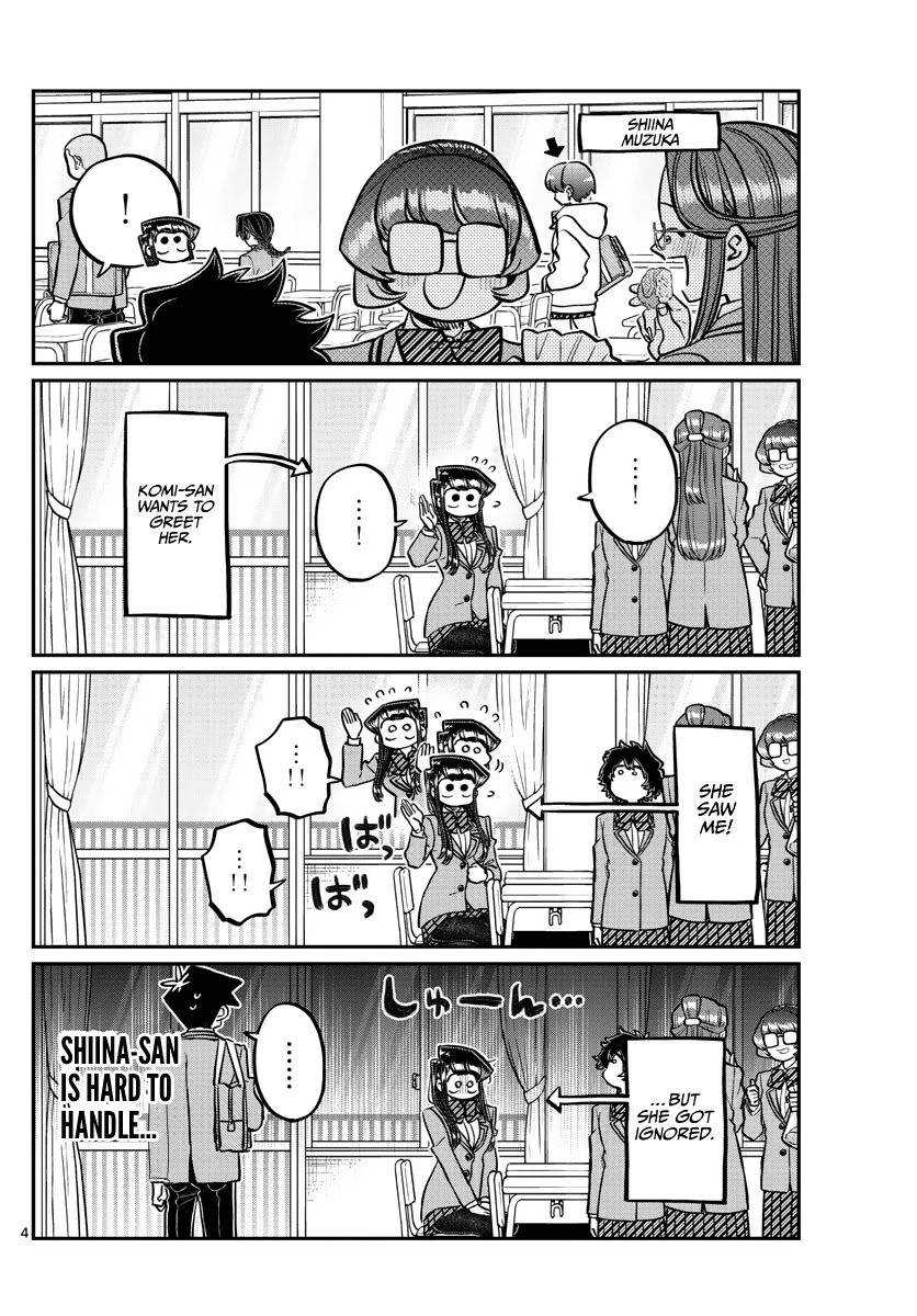 Komi-san wa Komyushou Desu Chapter 341 page 4 - Chapter 341: After Recreation