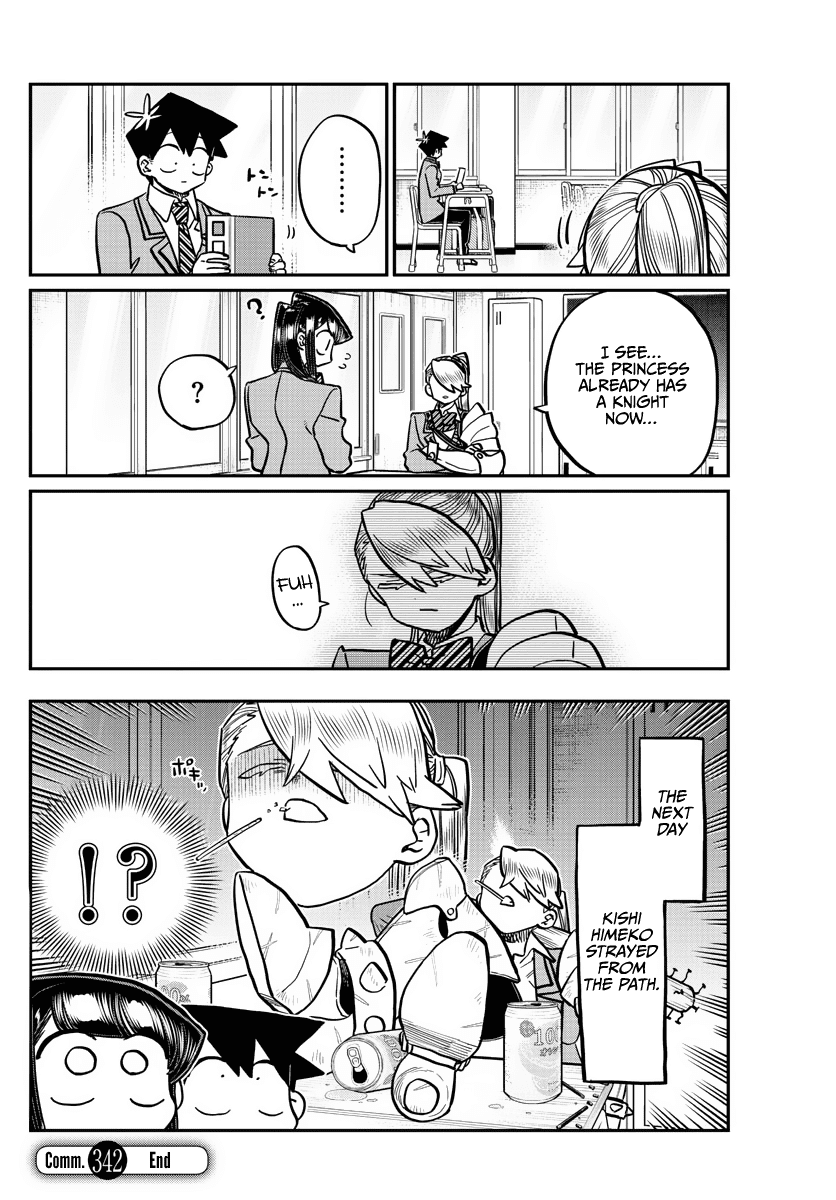 Komi-san wa Komyushou Desu Chapter 342 page 11 - Chapter 342: Knight