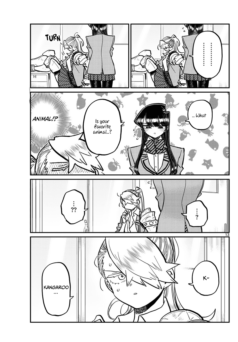 Komi-san wa Komyushou Desu Chapter 343 page 14 - Chapter 343: Knight 2