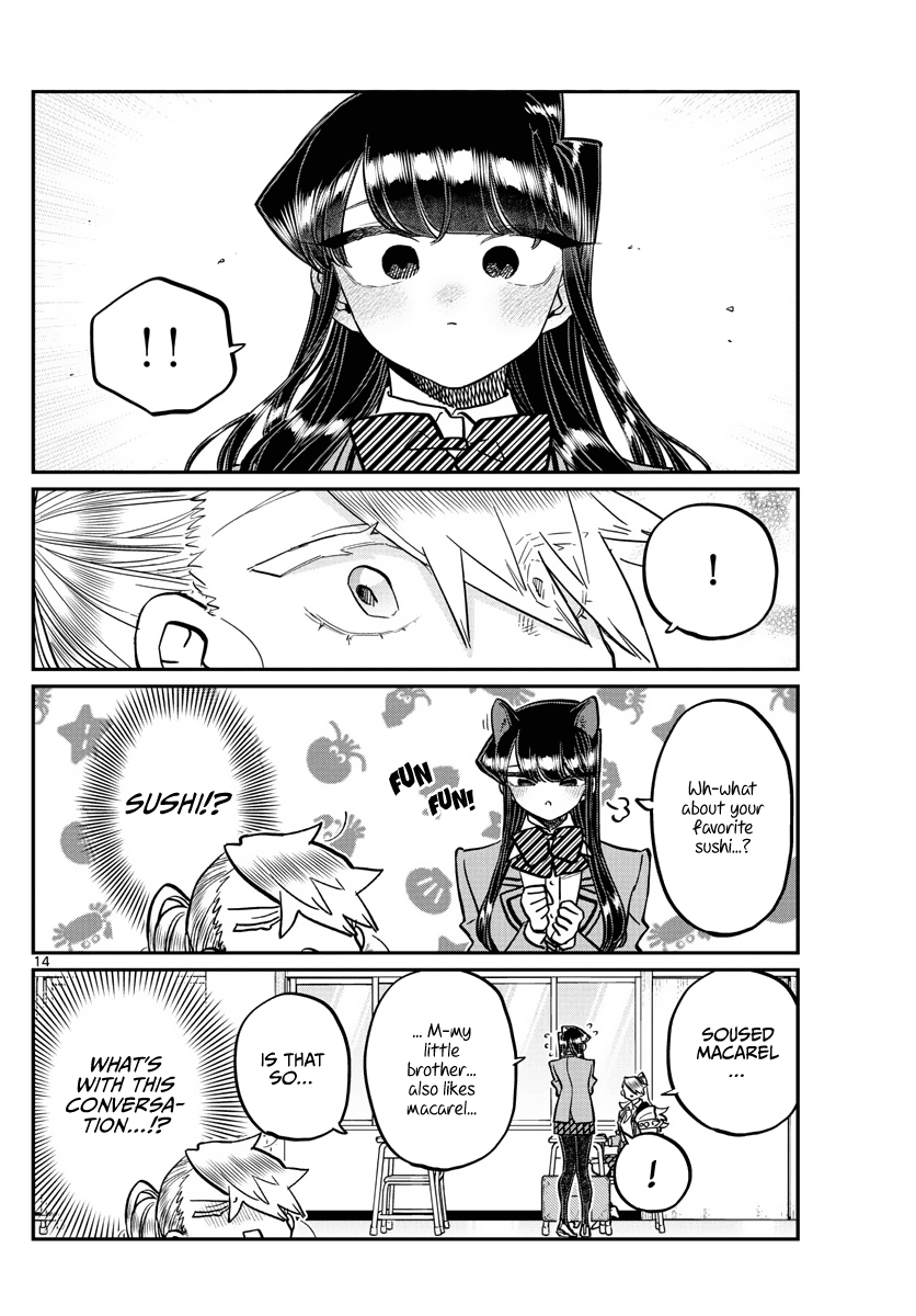 Komi-san wa Komyushou Desu Chapter 343 page 15 - Chapter 343: Knight 2