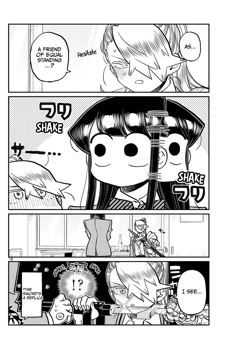 Komi-san wa Komyushou Desu Chapter 343 page 17 - Chapter 343: Knight 2