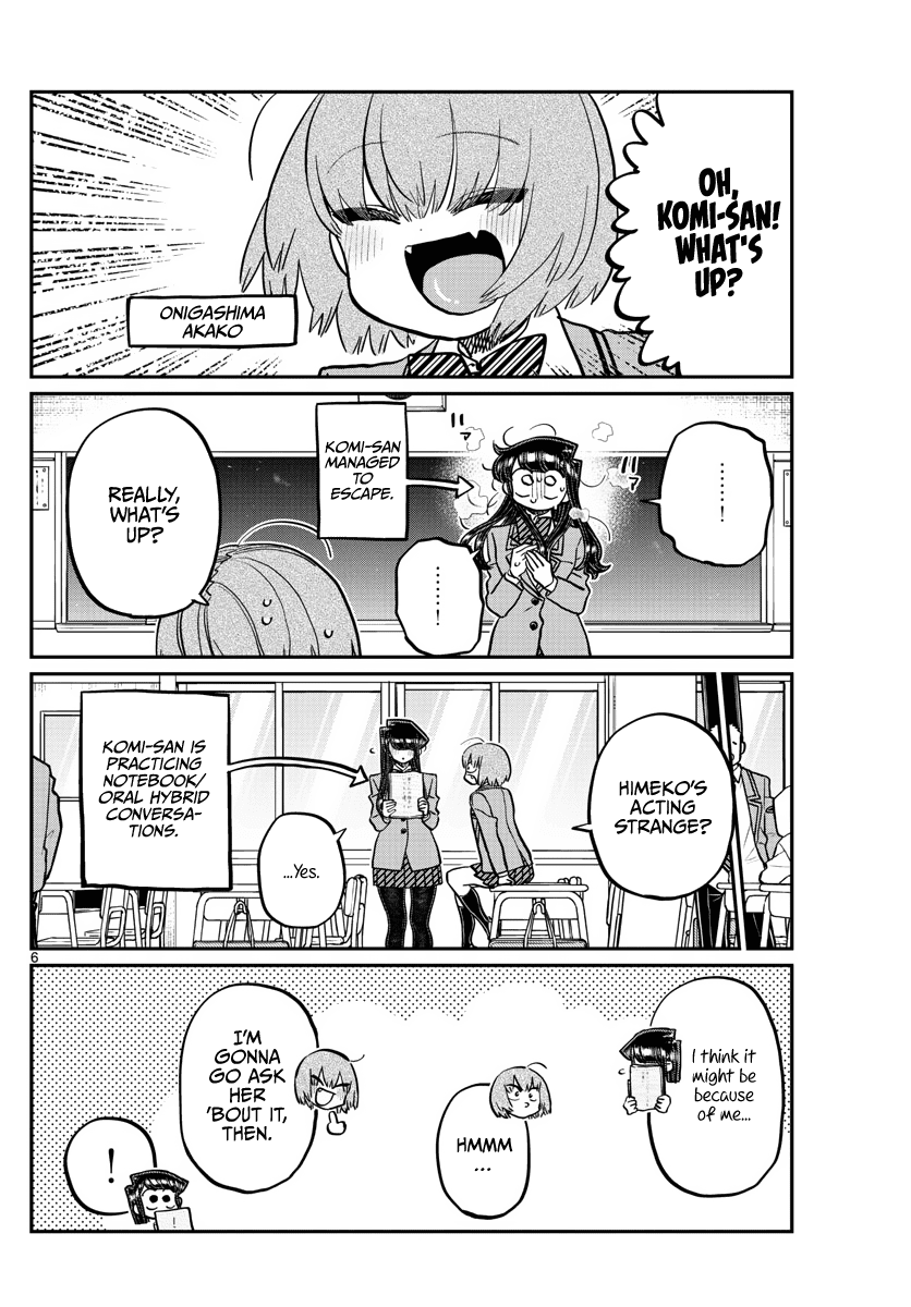 Komi-san wa Komyushou Desu Chapter 343 page 7 - Chapter 343: Knight 2