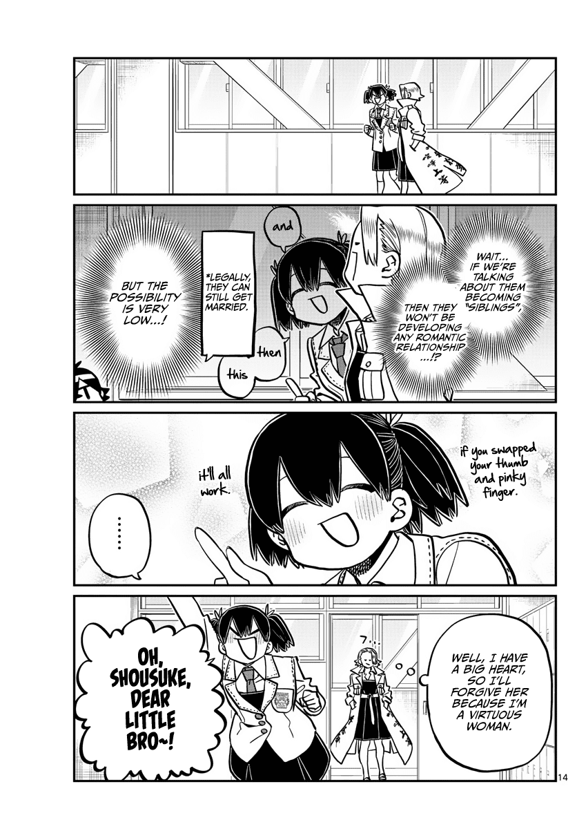 Komi-san wa Komyushou Desu Chapter 344 page 13 - Chapter 344: Class Change