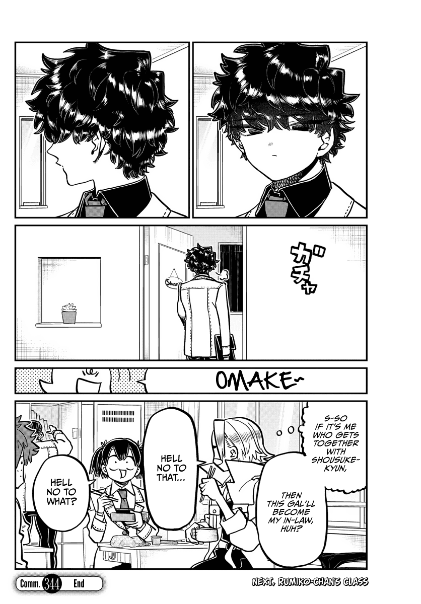 Komi-san wa Komyushou Desu Chapter 344 page 18 - Chapter 344: Class Change