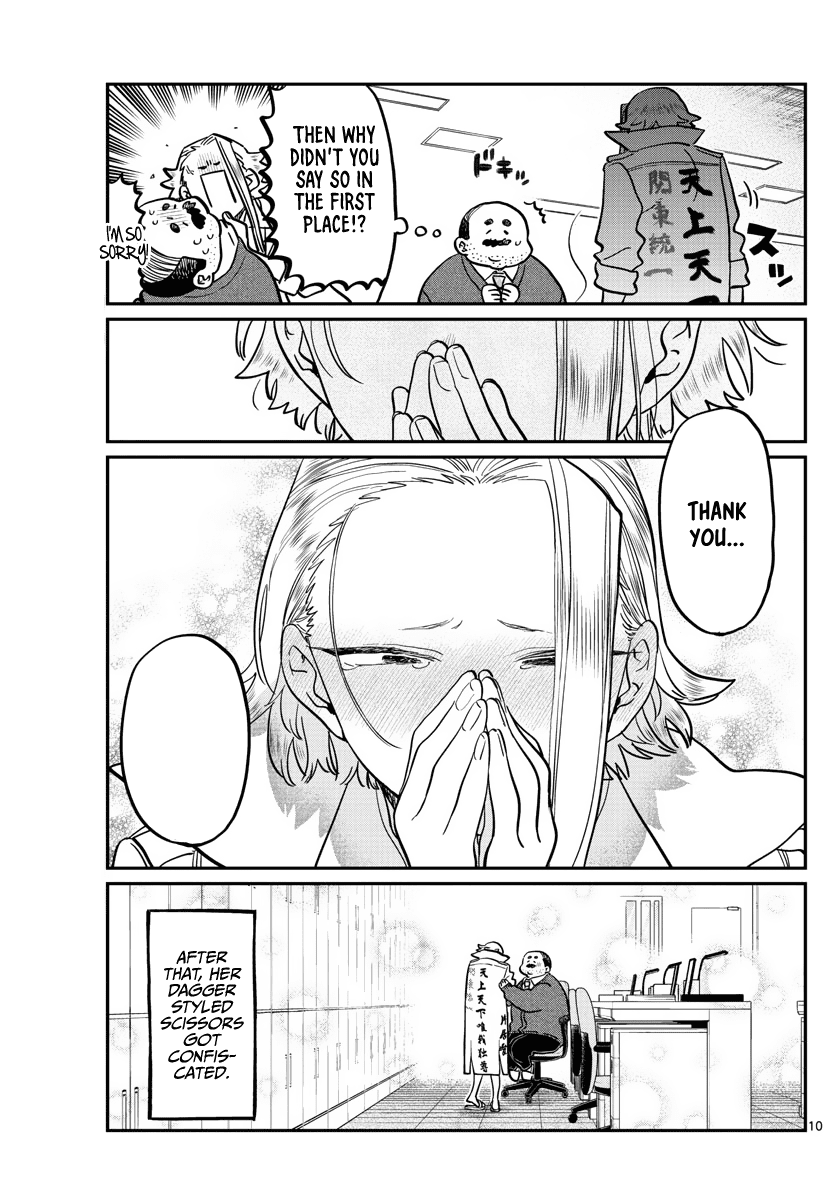 Komi-san wa Komyushou Desu Chapter 344 page 9 - Chapter 344: Class Change