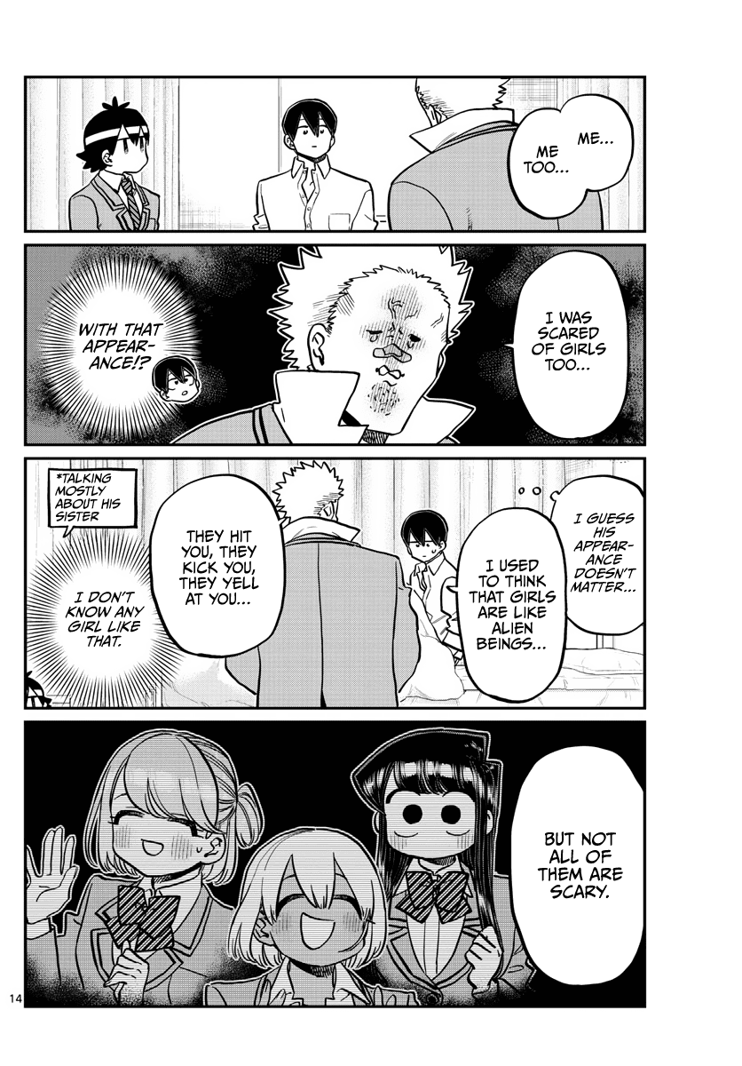 Komi-san wa Komyushou Desu Chapter 345 page 14 - Chapter 345: Wakai-kun