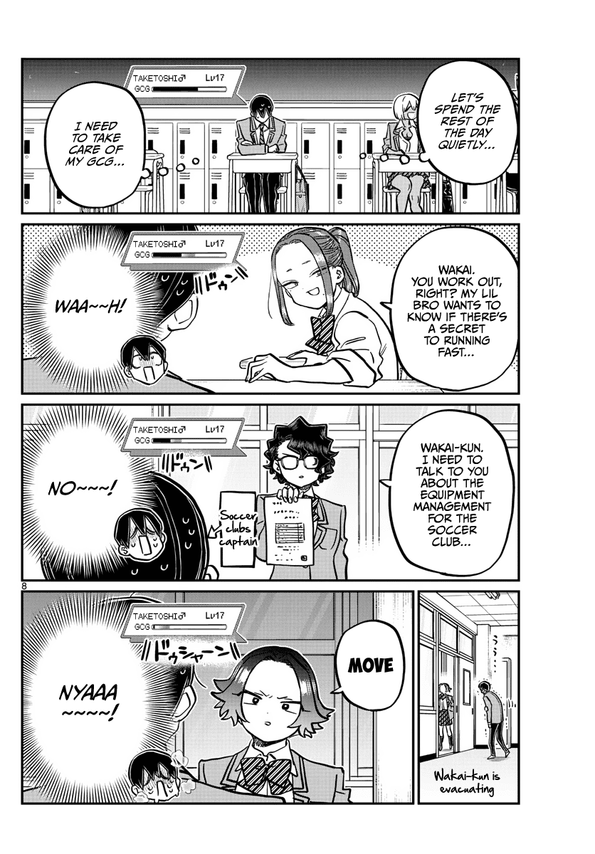 Komi-san wa Komyushou Desu Chapter 345 page 8 - Chapter 345: Wakai-kun