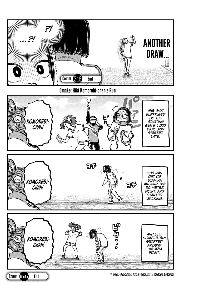 Komi-san wa Komyushou Desu Chapter 346 page 8 - Chapter 346: Third Year's Physical Measurements