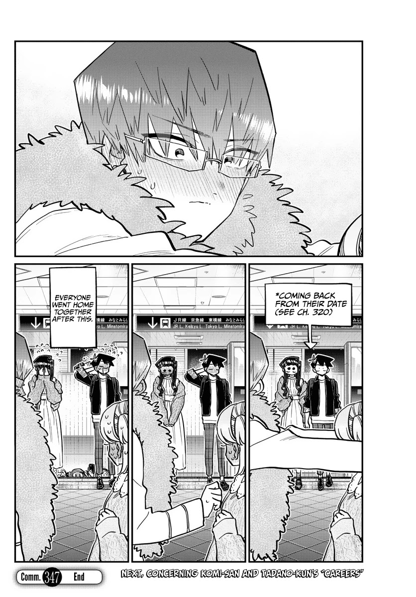 Komi-san wa Komyushou Desu Chapter 347 page 8 - Chapter 347: Date (?)