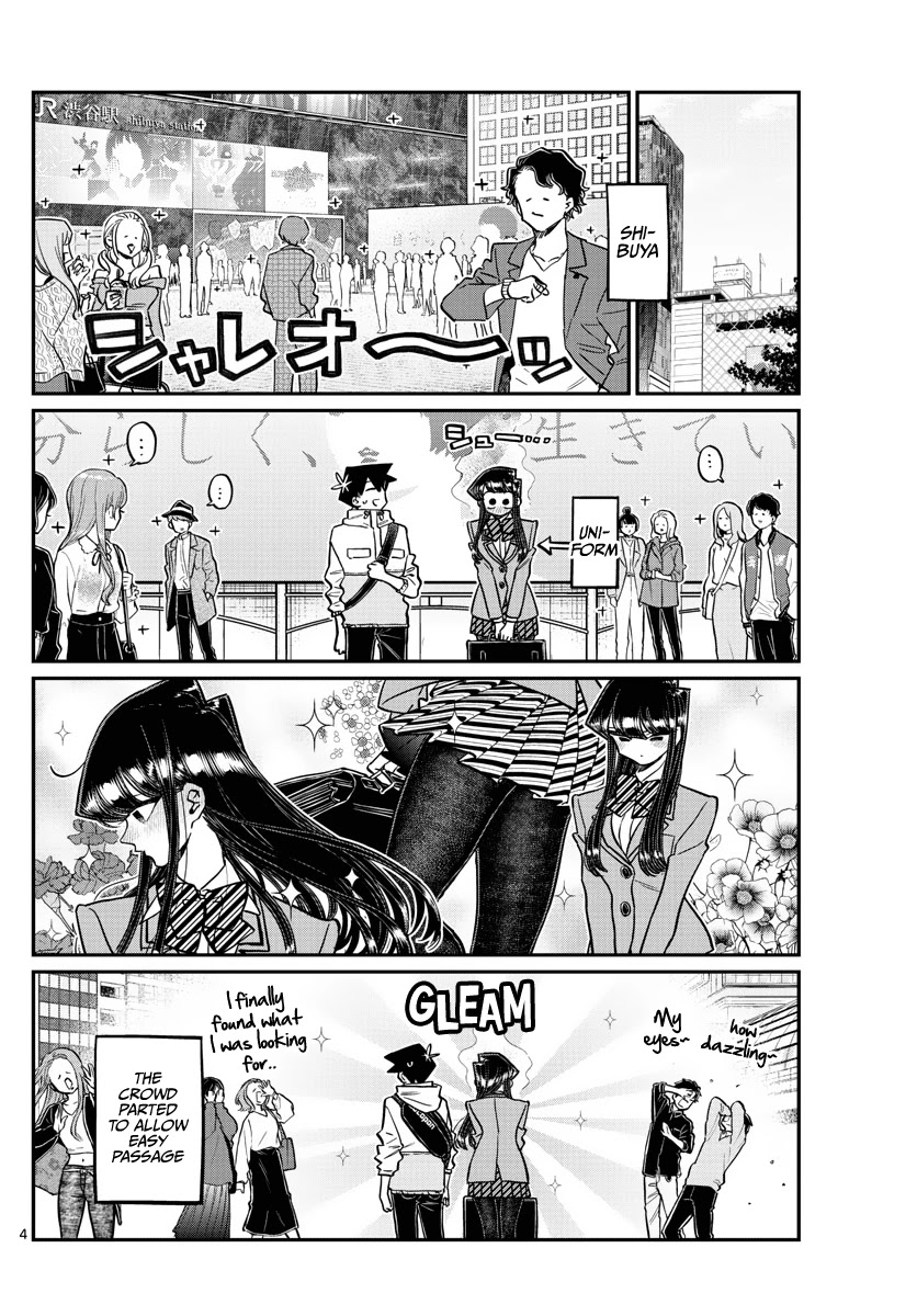 Komi-san wa Komyushou Desu Chapter 348 page 4 - Chapter 348: University Tour