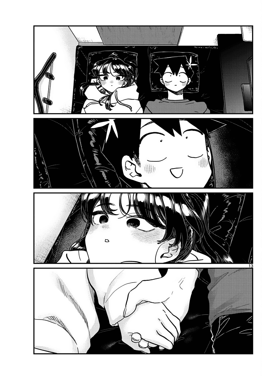 Komi-san wa Komyushou Desu Chapter 349 page 14 - Chapter 349: University Tour 2