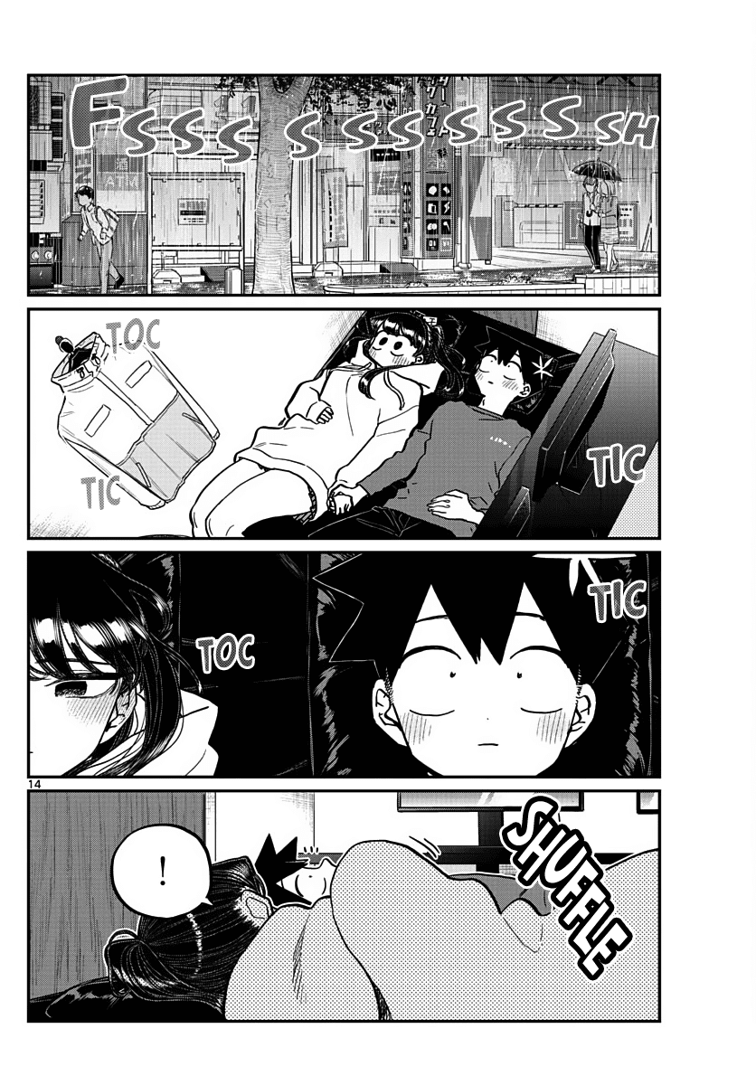 Komi-san wa Komyushou Desu Chapter 349 page 15 - Chapter 349: University Tour 2
