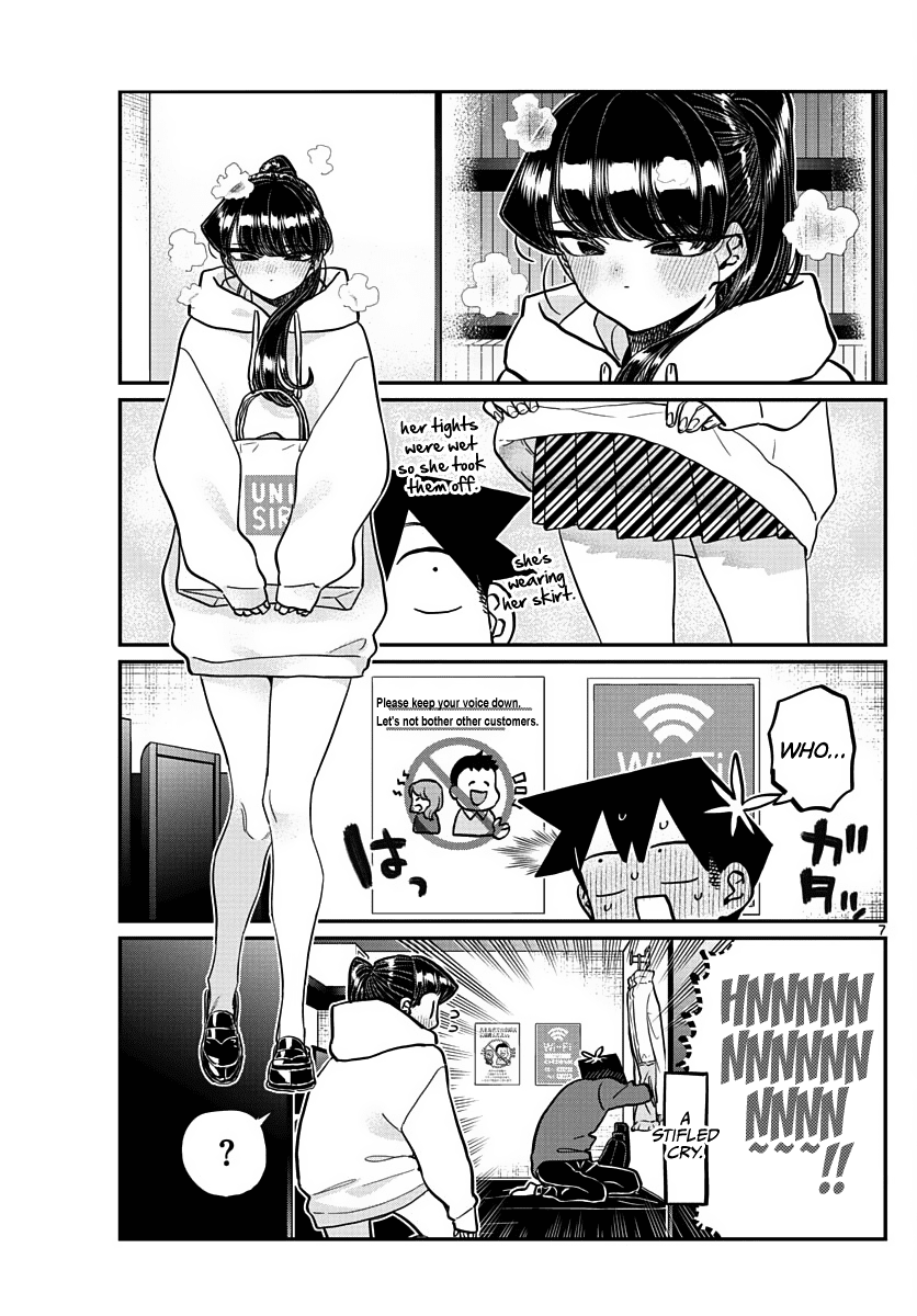 Komi-san wa Komyushou Desu Chapter 349 page 8 - Chapter 349: University Tour 2
