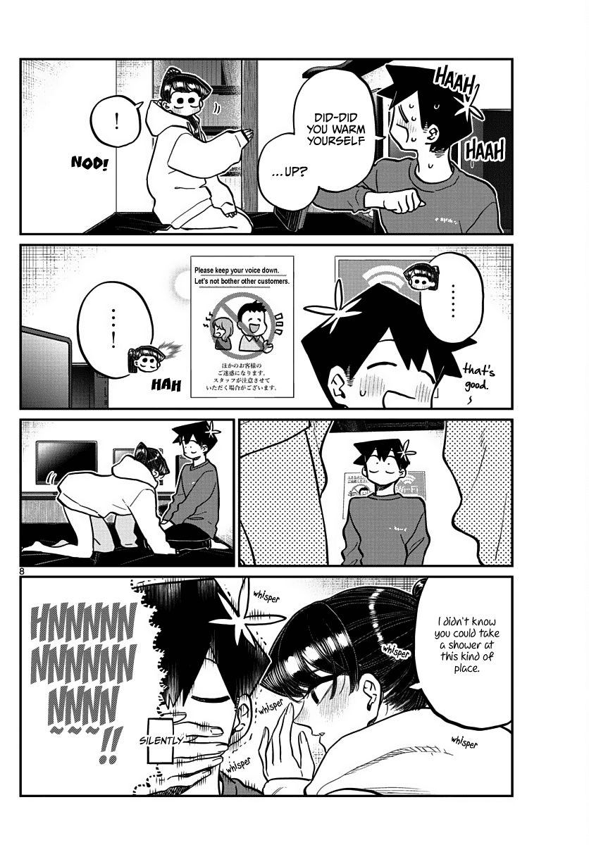 Komi-san wa Komyushou Desu Chapter 349 page 9 - Chapter 349: University Tour 2