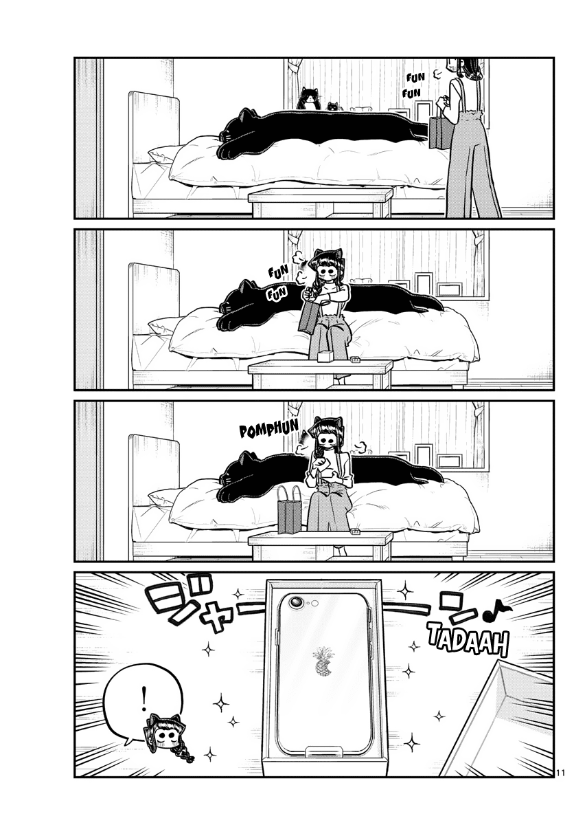 Komi-san wa Komyushou Desu Chapter 350 page 12 - Chapter 350: New Phone
