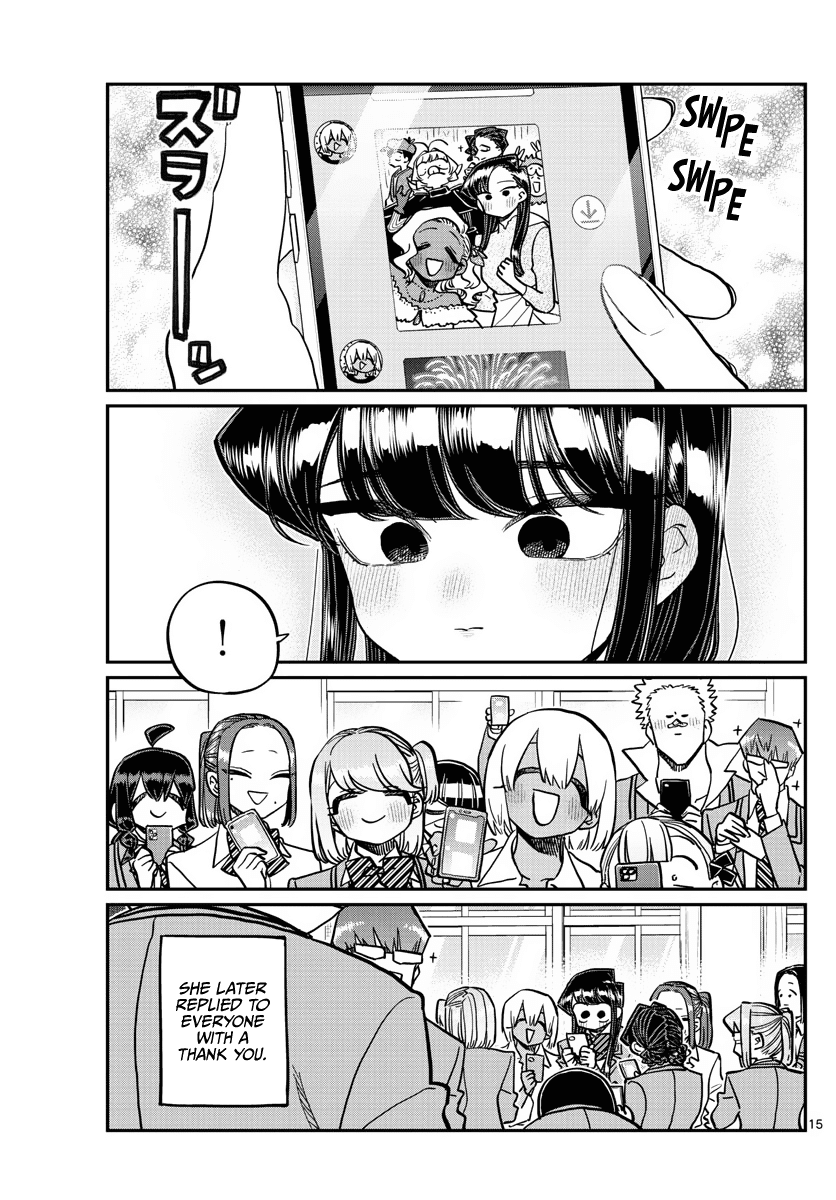 Komi-san wa Komyushou Desu Chapter 350 page 16 - Chapter 350: New Phone