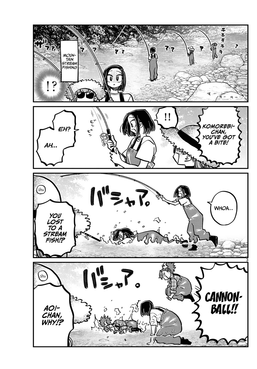 Komi-san wa Komyushou Desu Chapter 351 page 3 - Chapter 351: Mountain Stream Fishing