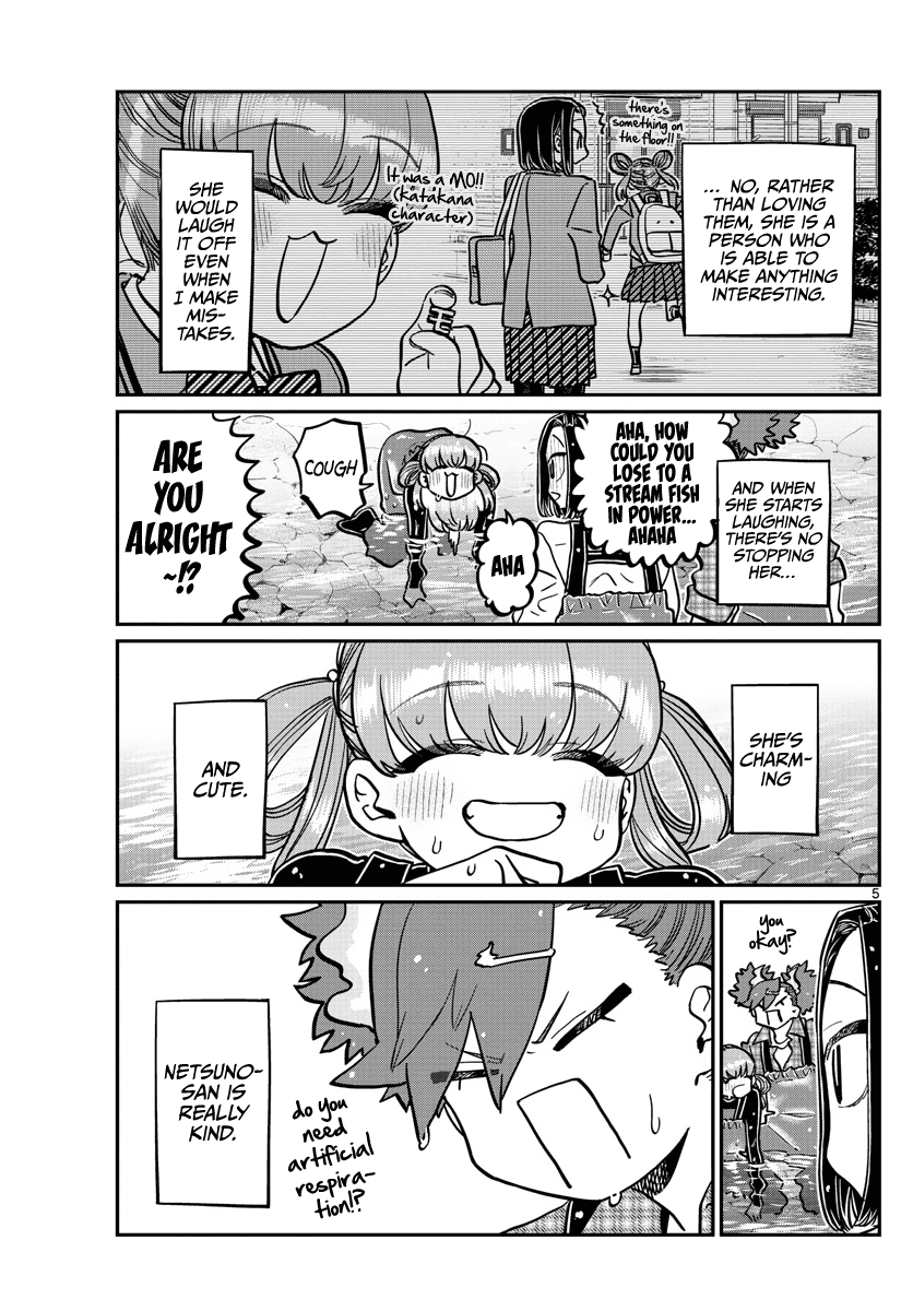Komi-san wa Komyushou Desu Chapter 351 page 5 - Chapter 351: Mountain Stream Fishing
