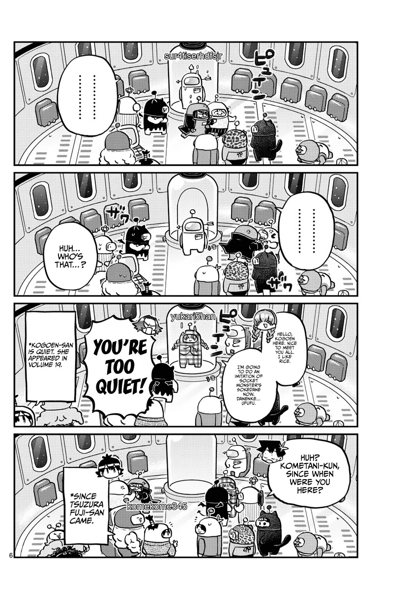 Komi-san wa Komyushou Desu Chapter 352 page 6 - Chapter 352: Participants
