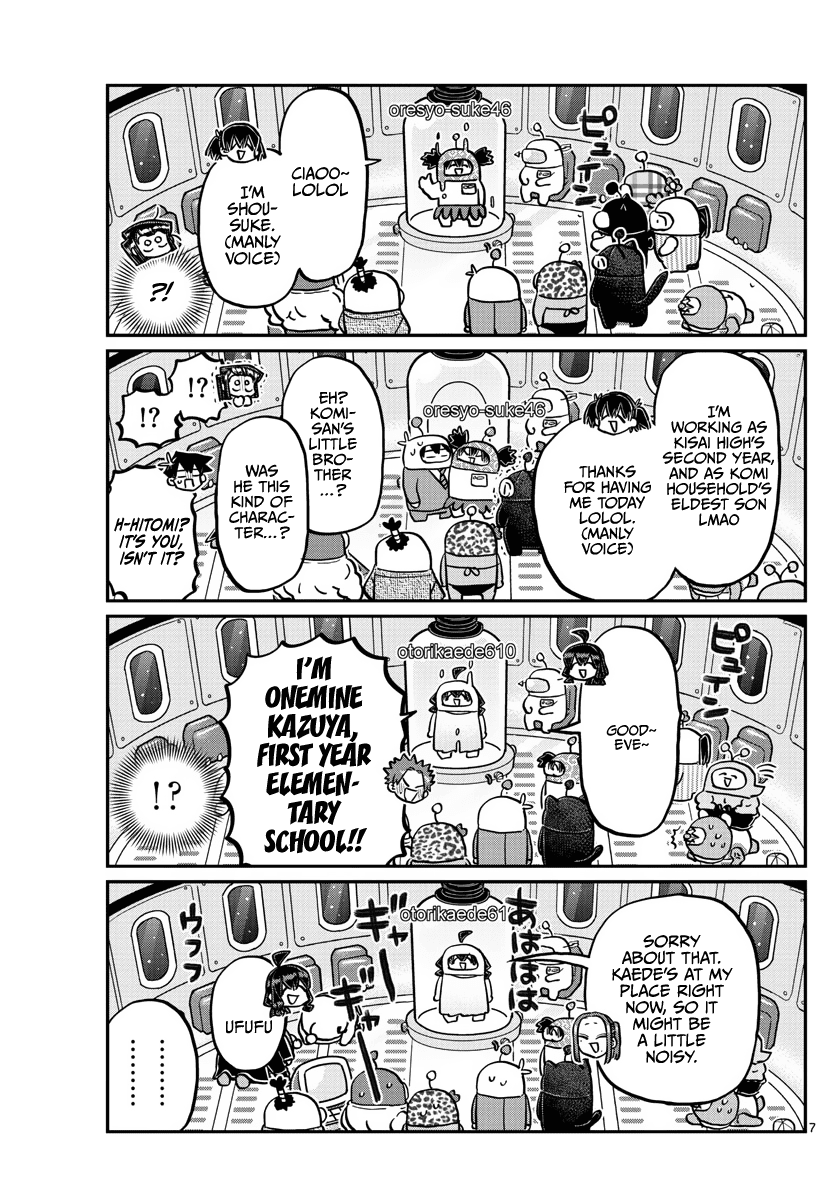 Komi-san wa Komyushou Desu Chapter 352 page 7 - Chapter 352: Participants