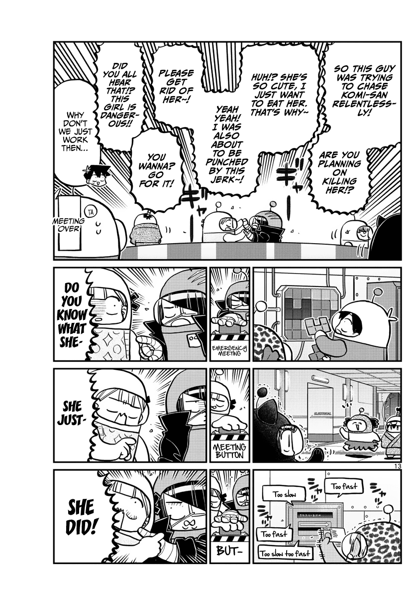 Komi-san wa Komyushou Desu Chapter 354 page 13 - Chapter 354