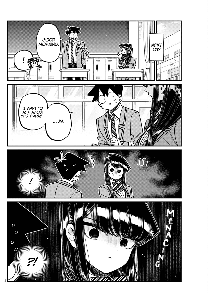 Komi-san wa Komyushou Desu Chapter 355 page 4 - Chapter 355: Taking a Selfie (Second Part)