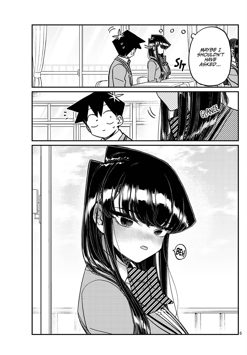 Komi-san wa Komyushou Desu Chapter 355 page 5 - Chapter 355: Taking a Selfie (Second Part)
