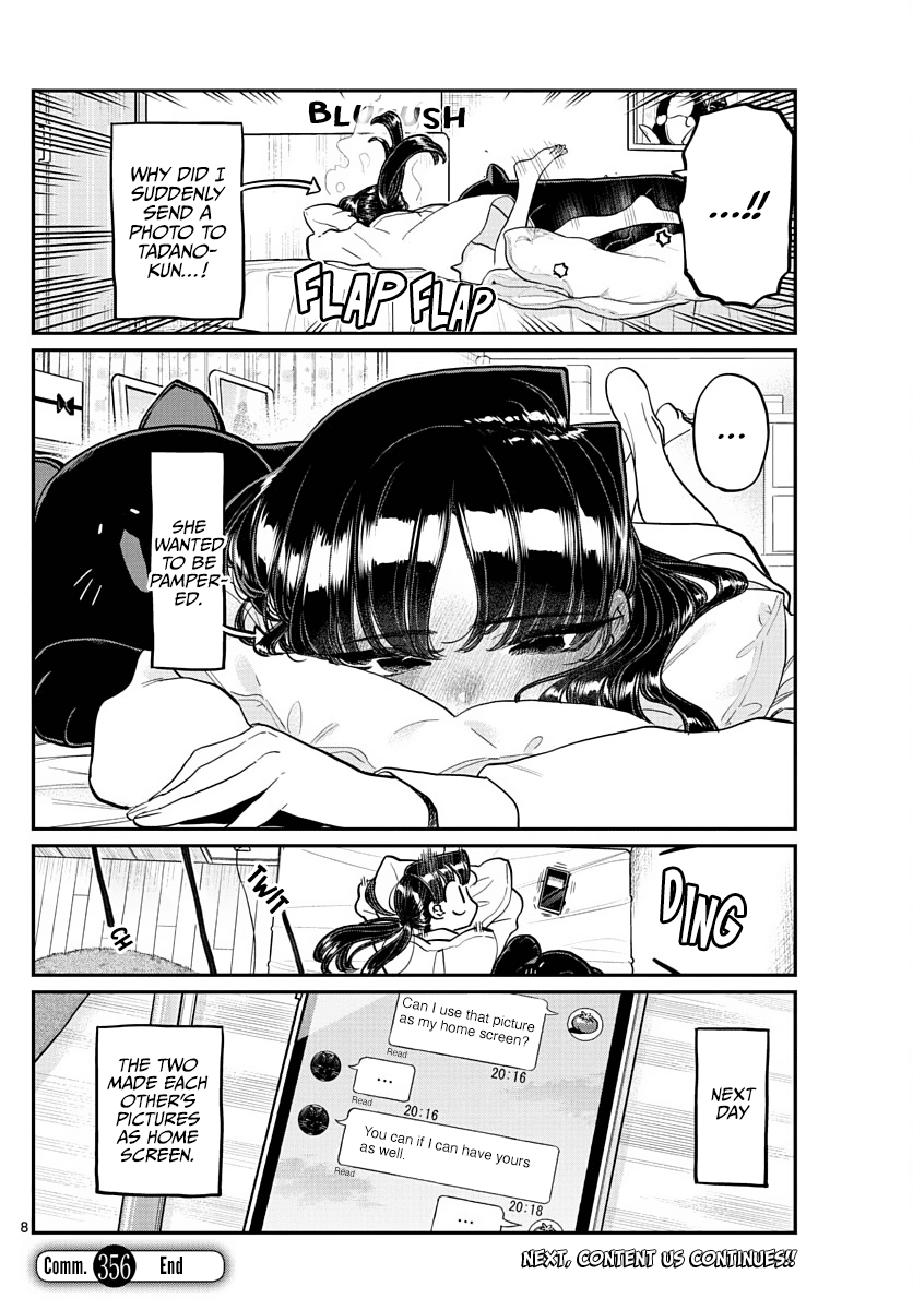 Komi-san wa Komyushou Desu Chapter 356 page 2 - Chapter 356: Taking a Selfie (First Part)