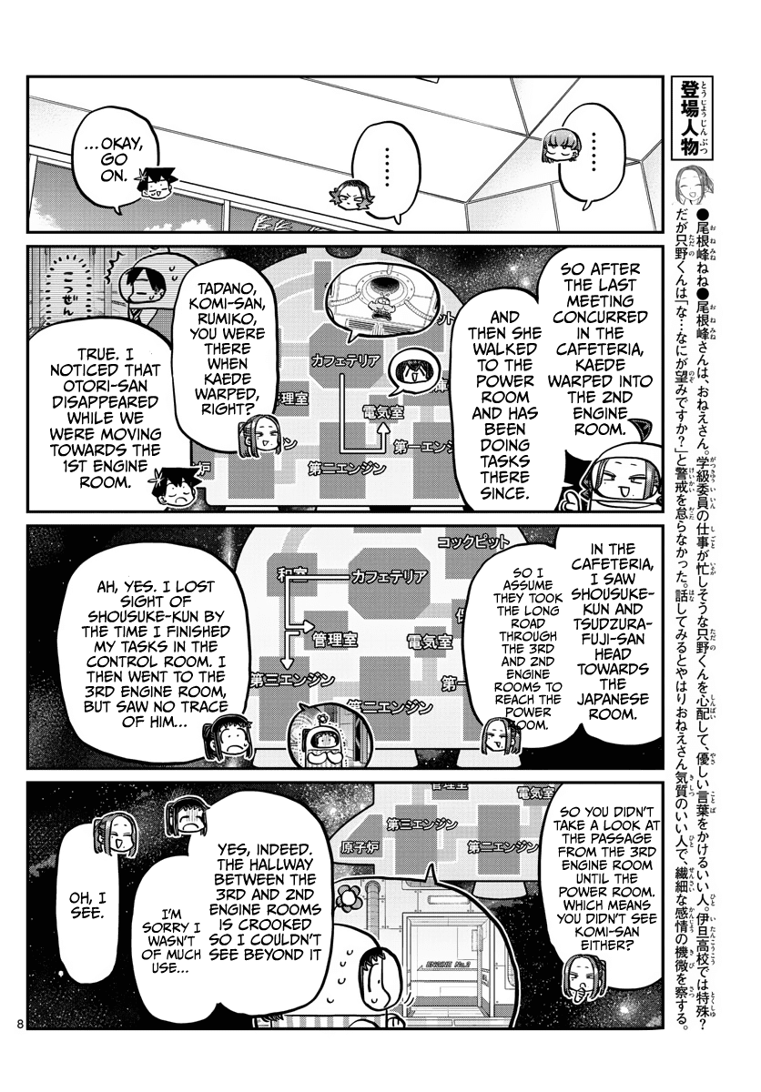 Komi-san wa Komyushou Desu Chapter 357 page 8 - Chapter 357: Kenposter