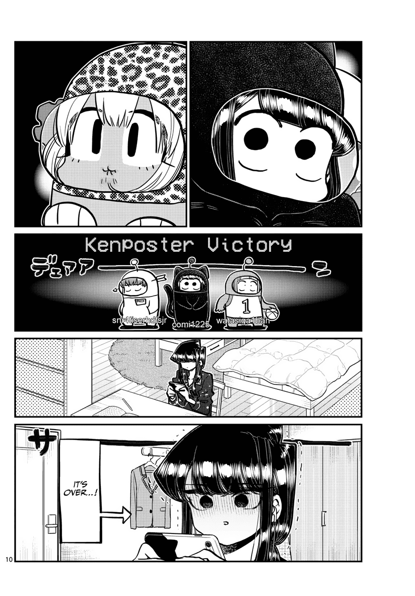Komi-san wa Komyushou Desu Chapter 358 page 10 - Chapter 358: Content Us