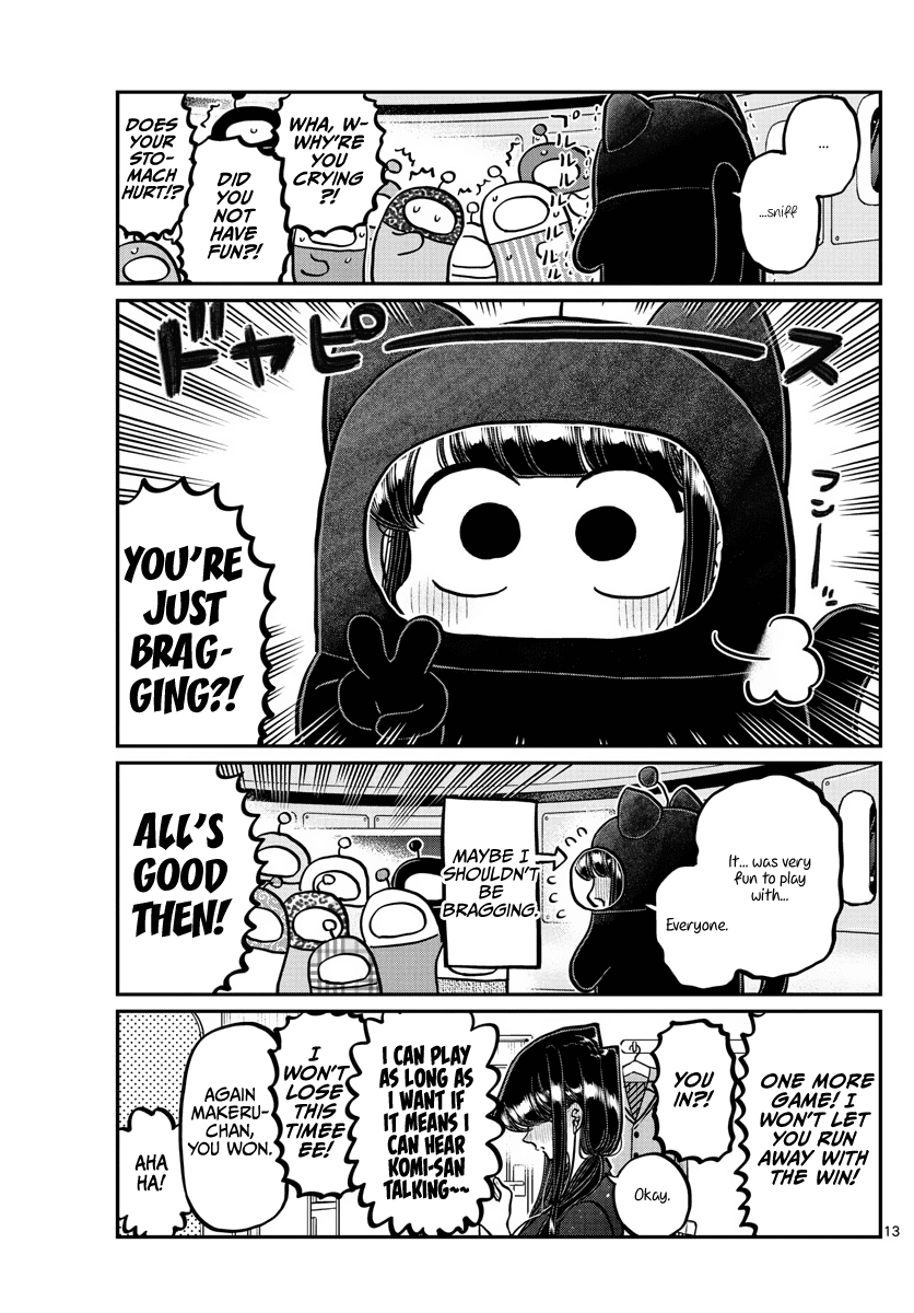 Komi-san wa Komyushou Desu Chapter 358 page 13 - Chapter 358: Content Us