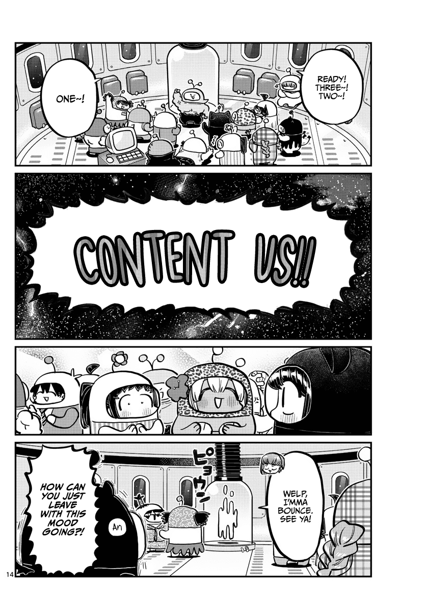 Komi-san wa Komyushou Desu Chapter 358 page 14 - Chapter 358: Content Us