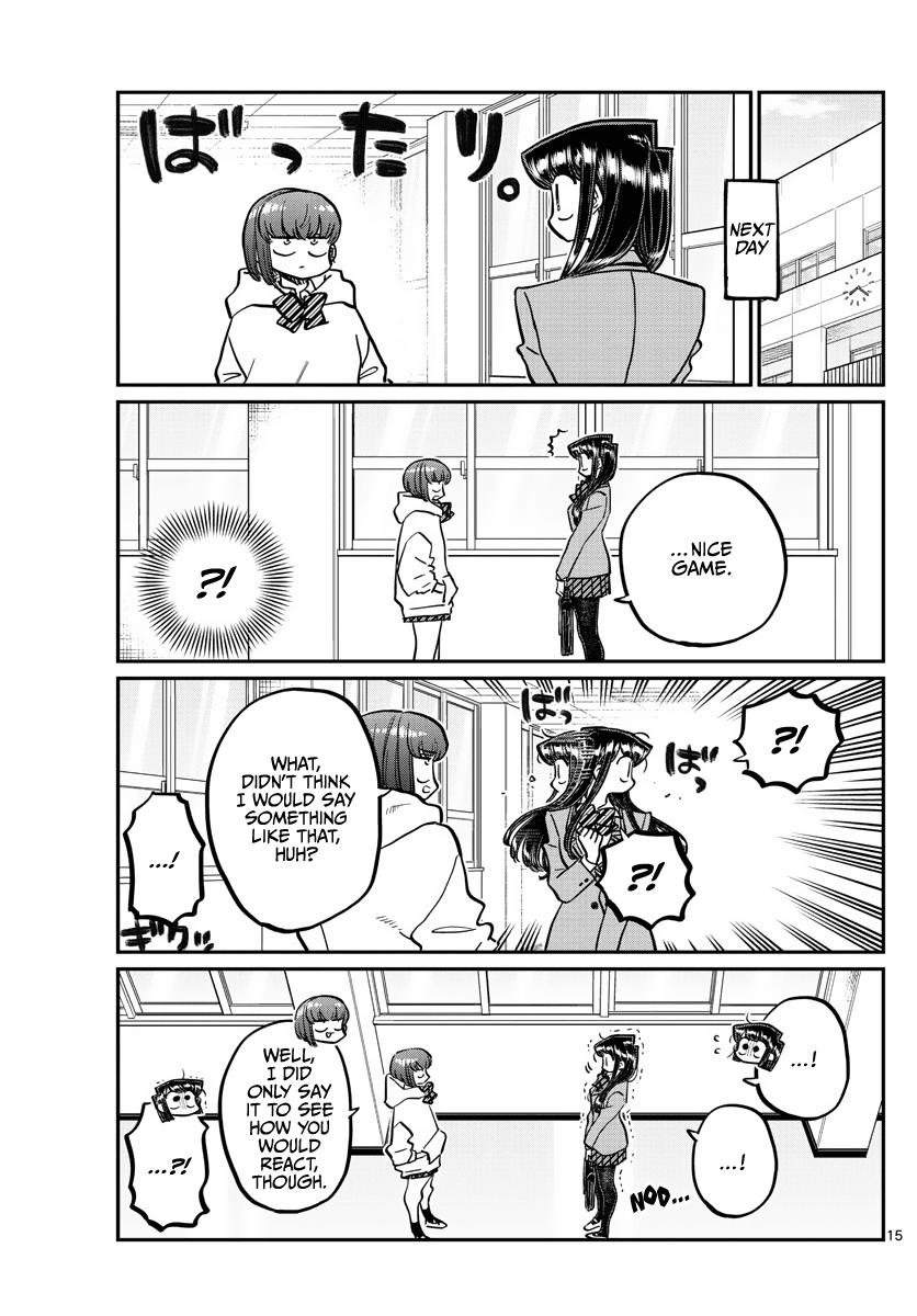 Komi-san wa Komyushou Desu Chapter 358 page 15 - Chapter 358: Content Us