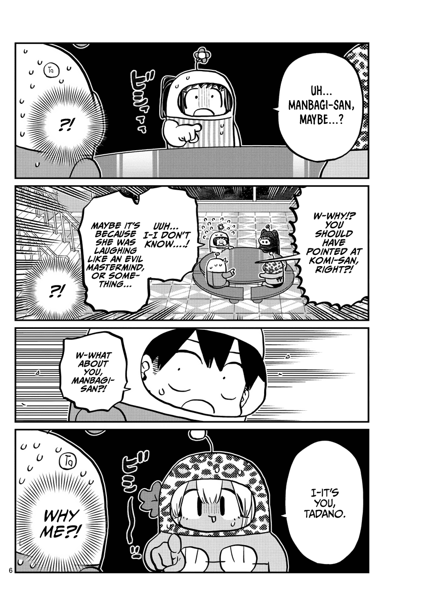 Komi-san wa Komyushou Desu Chapter 358 page 6 - Chapter 358: Content Us