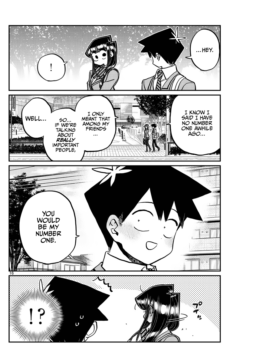 Komi-san wa Komyushou Desu Chapter 359 page 16 - Chapter 359: Ribbon-chan