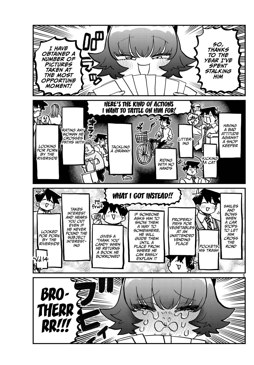 Komi-san wa Komyushou Desu Chapter 359 page 5 - Chapter 359: Ribbon-chan