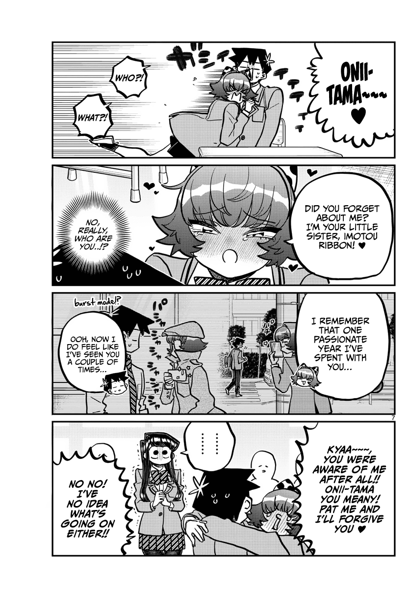 Komi-san wa Komyushou Desu Chapter 359 page 7 - Chapter 359: Ribbon-chan