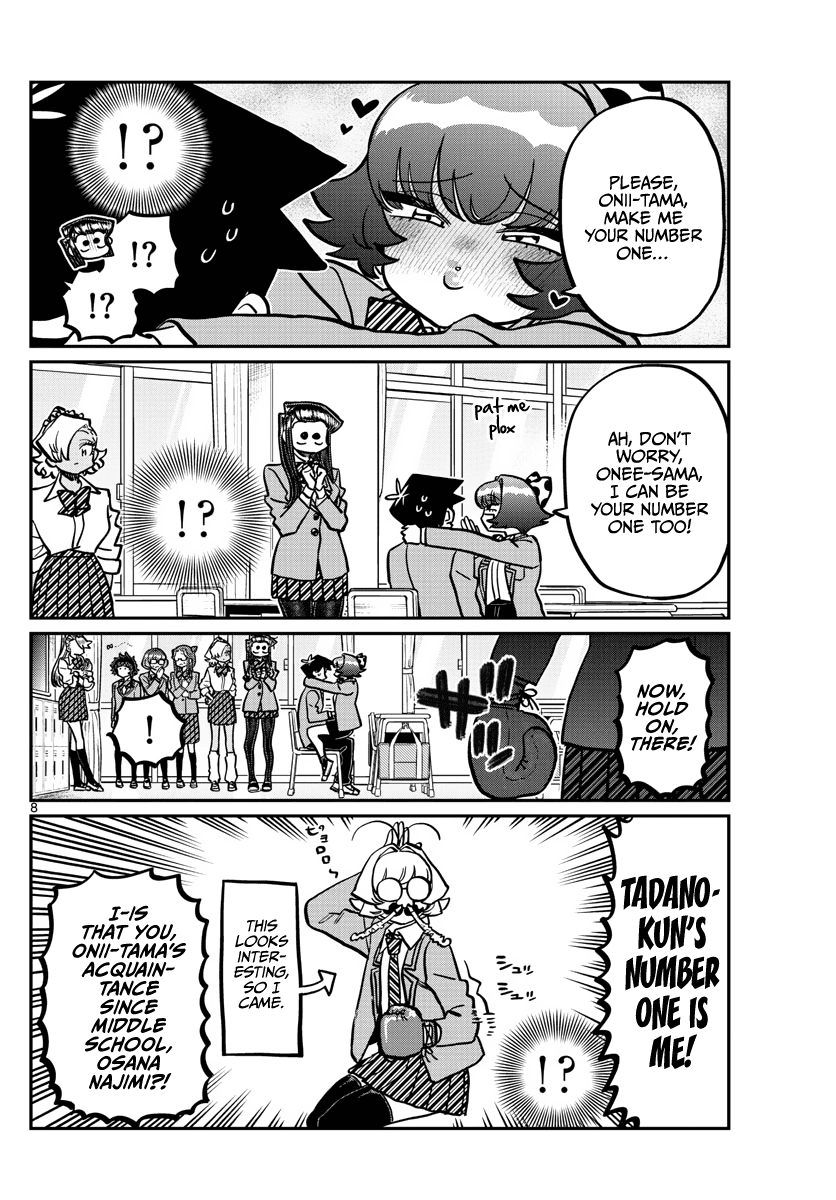 Komi-san wa Komyushou Desu Chapter 359 page 8 - Chapter 359: Ribbon-chan