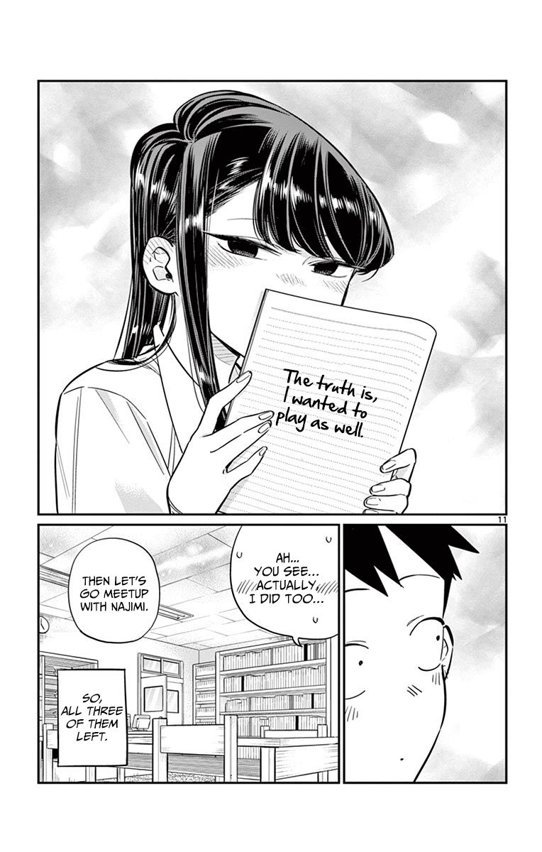 Komi-san wa Komyushou Desu Chapter 36 page 11 - Chapter 36
