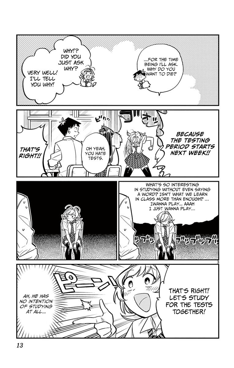 Komi-san wa Komyushou Desu Chapter 36 page 3 - Chapter 36