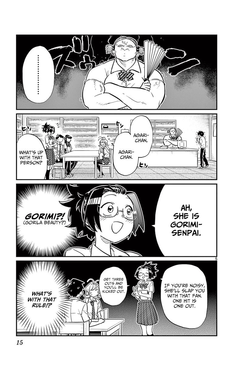 Komi-san wa Komyushou Desu Chapter 36 page 5 - Chapter 36