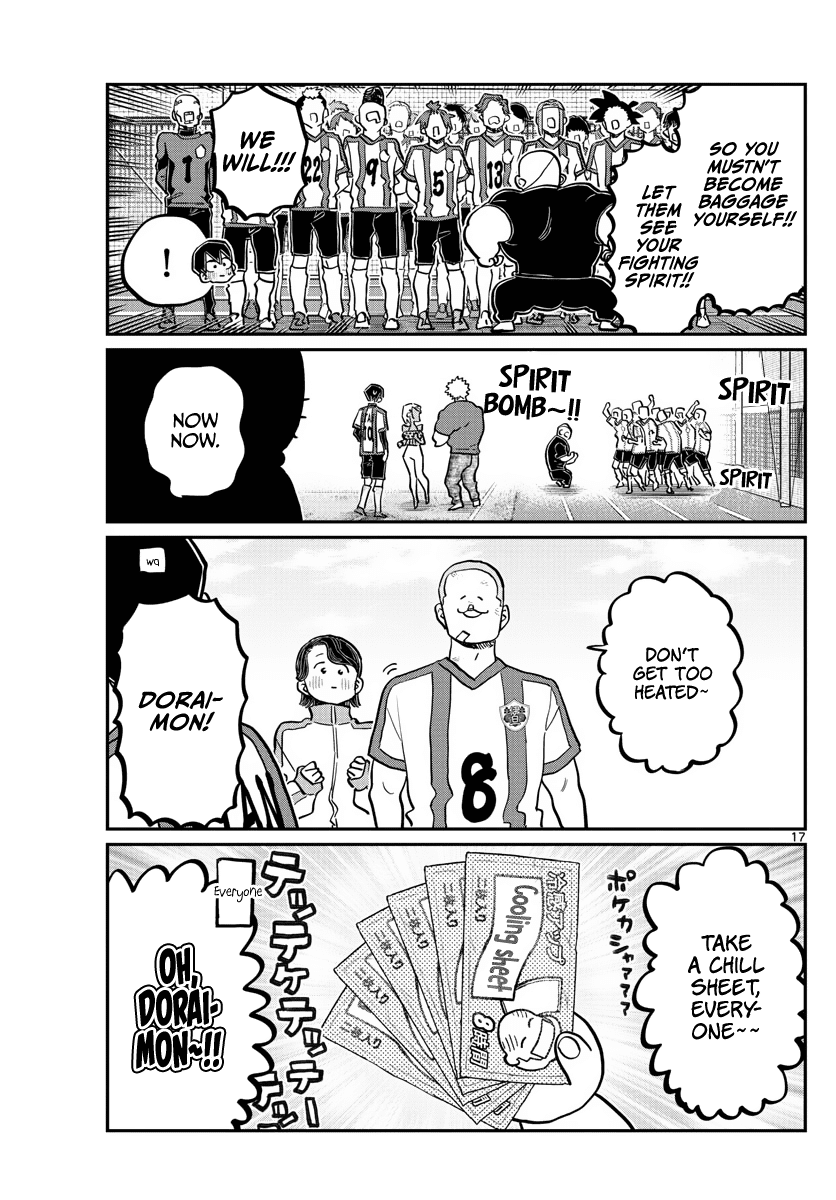 Komi-san wa Komyushou Desu Chapter 360 page 17 - Chapter 360: Cheering