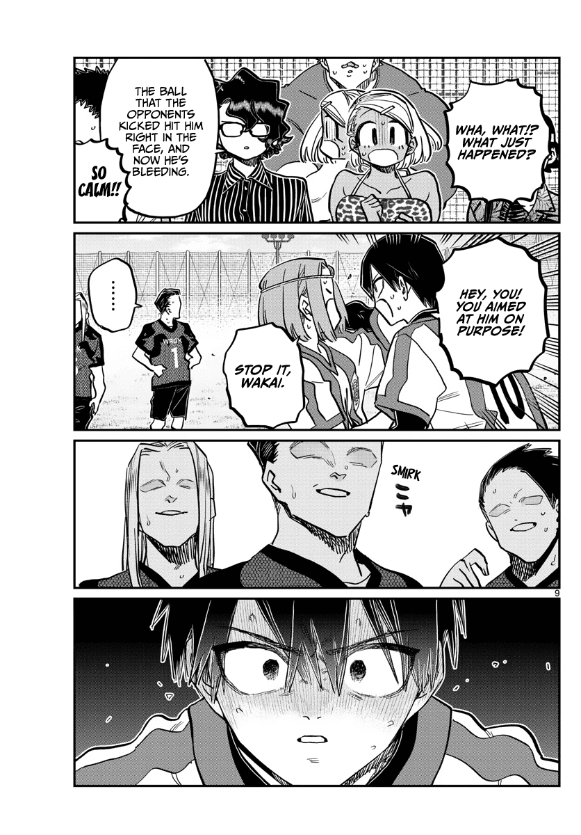 Komi-san wa Komyushou Desu Chapter 360 page 9 - Chapter 360: Cheering