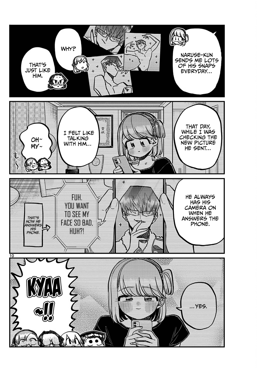 Komi-san wa Komyushou Desu Chapter 361 page 10 - Chapter 361: Ase-san's Girls’ Meet