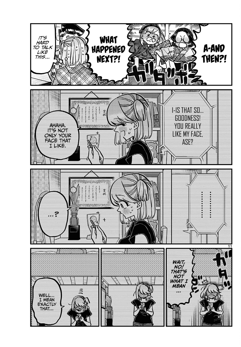 Komi-san wa Komyushou Desu Chapter 361 page 11 - Chapter 361: Ase-san's Girls’ Meet